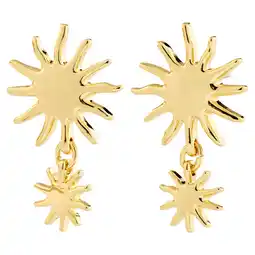 Wehkamp PILGRIM gold plated oorbellen Lyricus aanbieding