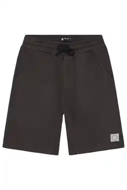 Wehkamp Rellix straight regularwaist sweatshort grijs met textuur aanbieding