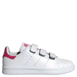 Wehkamp adidas Originals Stan Smith sneakers wit/roze aanbieding