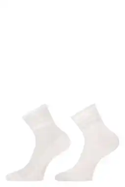 Wehkamp Marcmarcs sokken Venna met glitters - wit/zilverkleurig (set van 2) aanbieding