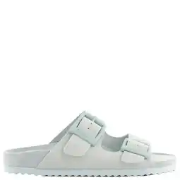 Wehkamp Colors of California suède slippers lichtblauw aanbieding