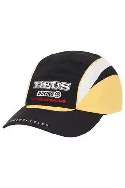 Wehkamp Deus Ex Machina pet Enduro Moto zwart/geel aanbieding
