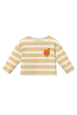 Wehkamp s.Oliver gestreepte longsleeve geel aanbieding
