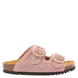 Wehkamp Scholl Noelle slippers lichtroze aanbieding