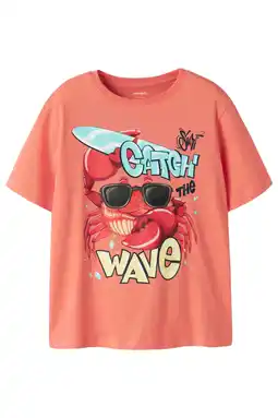 Wehkamp NAME IT KIDS T-shirt oranje aanbieding