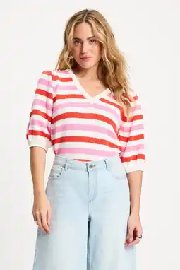 Wehkamp POM Amsterdam gestreepte top multi aanbieding