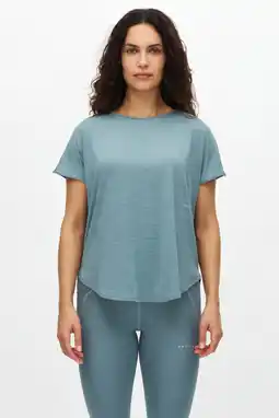 Wehkamp Rohnisch sport T-shirt Motion grijsblauw aanbieding