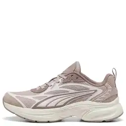 Wehkamp Puma Softride Escalate mesh sneakers oudroze/zand/wit aanbieding