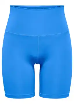 Wehkamp ONLY PLAY sportshort ONPJAM blauw aanbieding