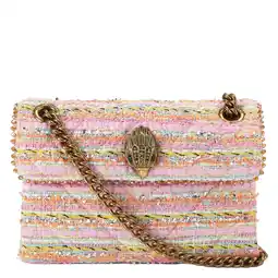 Wehkamp Kurt Geiger tweed crossbody tas Mini Kensington multi aanbieding