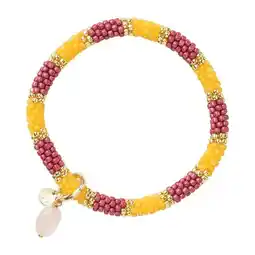Wehkamp A Beautiful Story armband Talented rose quartz aanbieding