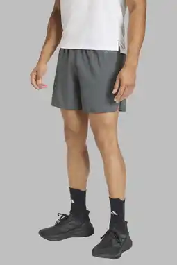 Wehkamp adidas Performance hardloopshort adi365 grijs aanbieding
