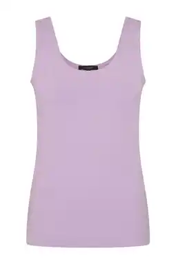 Wehkamp Claudia Sträter tanktop lila aanbieding