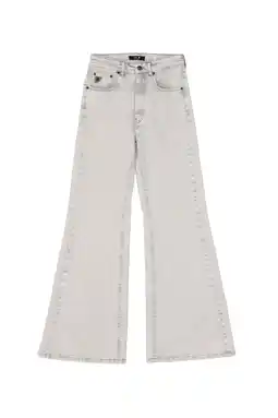 Wehkamp Lois wide leg jeans wide leg jeans grey denim aanbieding