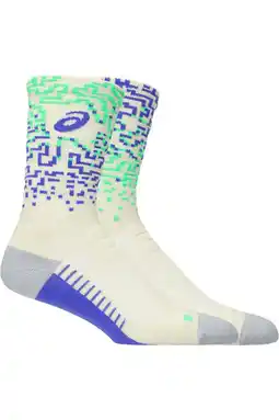 Wehkamp ASICS hardloopsokken Crew ecru/blauw aanbieding