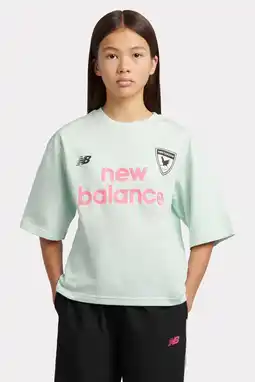 Wehkamp New Balance T-shirt groen aanbieding