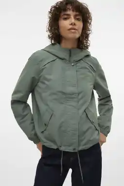 Wehkamp VERO MODA parka groen aanbieding