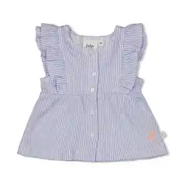 Wehkamp Feetje blouse Sea La Vie lavendel/wit aanbieding