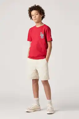 Wehkamp Levi's denim short beige aanbieding
