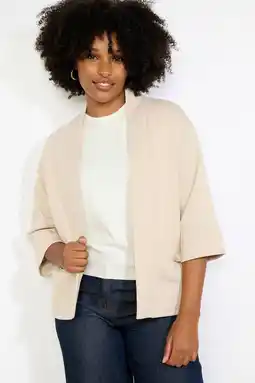 Wehkamp LOLALIZA sweatvest beige aanbieding