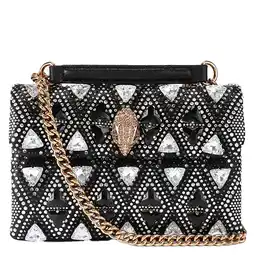 Wehkamp Kurt Geiger schoudertas Kensington Jewel met strass zwart aanbieding
