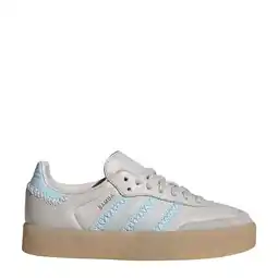 Wehkamp adidas Originals Sambae sneakers grijsbruin/lichtblauw aanbieding