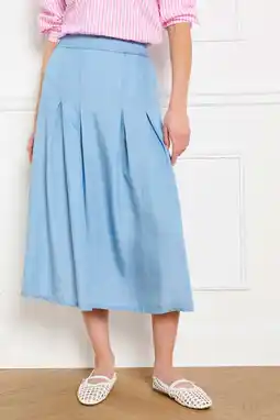 Wehkamp LOLALIZA midi rok blauw aanbieding