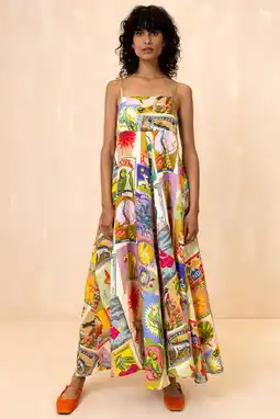 Wehkamp Oilily linnen maxi jurk multi aanbieding