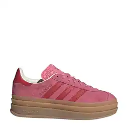 Wehkamp adidas Originals Gazelle Bold sneakers roze/rood aanbieding