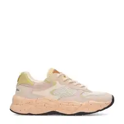 Wehkamp Scotch & Soda Celest chunky suède sneakers beige/combi aanbieding