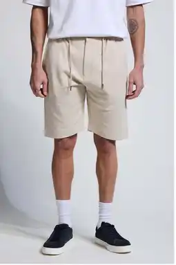 Wehkamp Vänner Julian regular chino short beige aanbieding