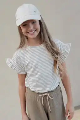 Wehkamp Like Flo T-shirt ecru aanbieding