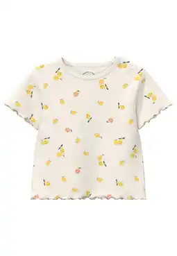 Wehkamp s.Oliver T-shirt rib gebreid ecru aanbieding