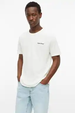 Wehkamp s.Oliver regular fit T-shirt met print - ecru aanbieding