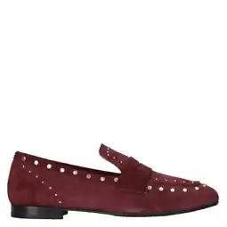 Wehkamp Babouche G-Avery-2 suède loafers bordeaux aanbieding
