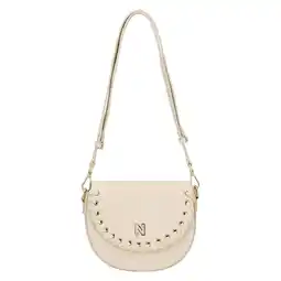 Wehkamp NIKKIE crossbody tas Pelano Lace-up ecru aanbieding