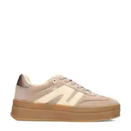 Wehkamp POSH by Poelman sneakers taupe aanbieding