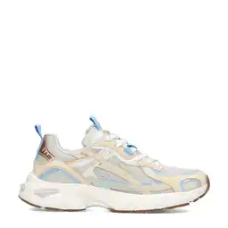 Wehkamp POSH by Poelman Harper chunky sneakers wit/lichtblauw aanbieding