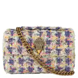 Wehkamp Kurt Geiger tweed crossbody tas Kensington multi aanbieding