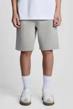 Wehkamp Lyle & Scott sweatshort grijs aanbieding