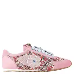 Wehkamp Kurt Geiger Islington leren sneakers roze aanbieding