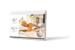 Wehkamp TEMPUR FIT Ombracio hoofdkussensloop Wit aanbieding