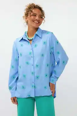 Wehkamp Ydence gebloemde blouse blauw aanbieding