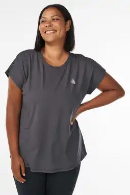 Wehkamp ACTIVE By Zizzi Plus Size sport T-shirt grijs aanbieding