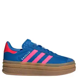 Wehkamp adidas Originals Gazelle Bold sneakers blauw/roze aanbieding