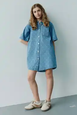Wehkamp Sofie Schnoor girls denim spijkerjurk medium blue denim aanbieding