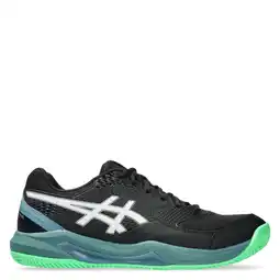 Wehkamp ASICS Gel-Dedicate 8 padelschoenen zwart/groen aanbieding