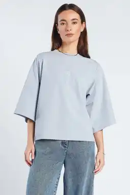 Wehkamp Spooq the label T-shirt lichtblauw aanbieding