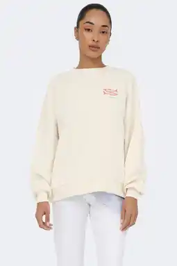 Wehkamp ONLY sweater beige aanbieding