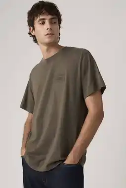 Wehkamp Levi's relaxed T-shirt bruin aanbieding
